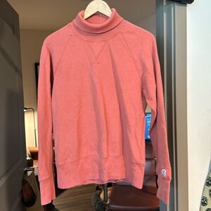 Todd Snyder x Champion turtleneck sweatshirt - salmon